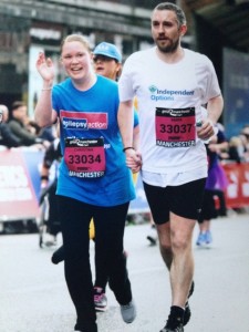Mark and Christine Appleyard Complete the Great Manchester Run web