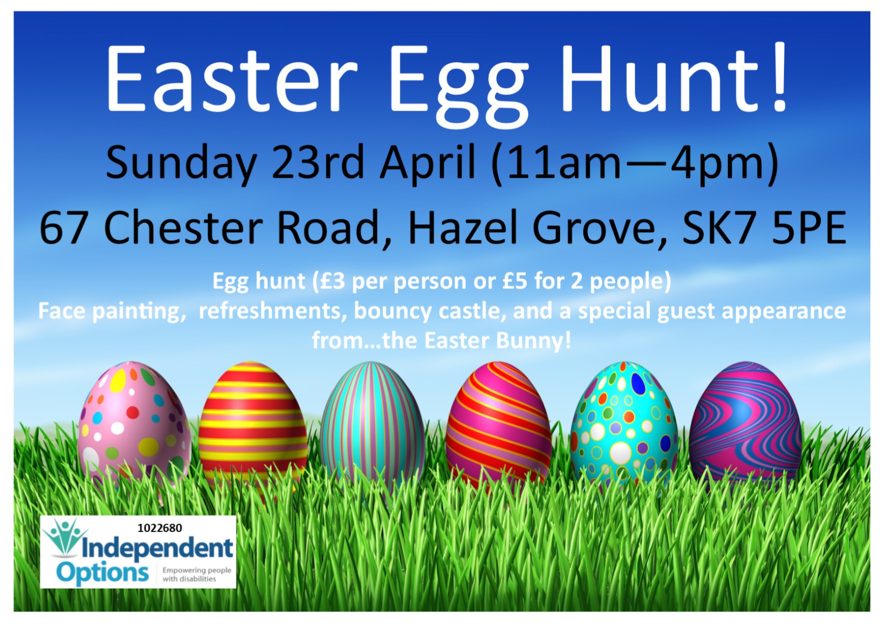 Easter Egg Hunt - Independent Options (North West) .