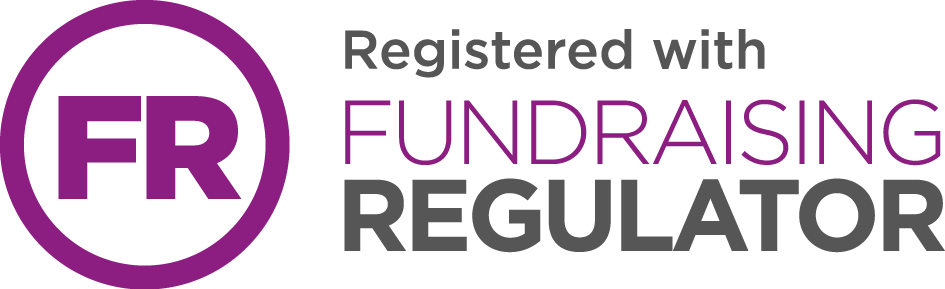 purple fundraising regulator logo